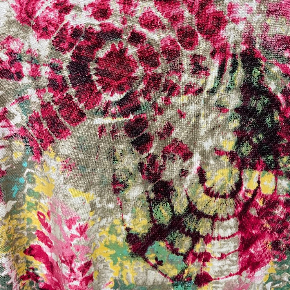 NWT Tie Dye Sleeveless Swing Dress - Picture 7 of 9